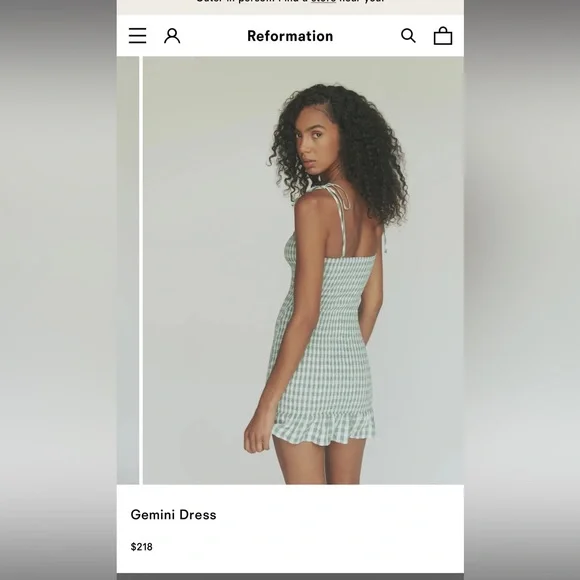 Reformation Gemini Dress - Picture 9 of 9